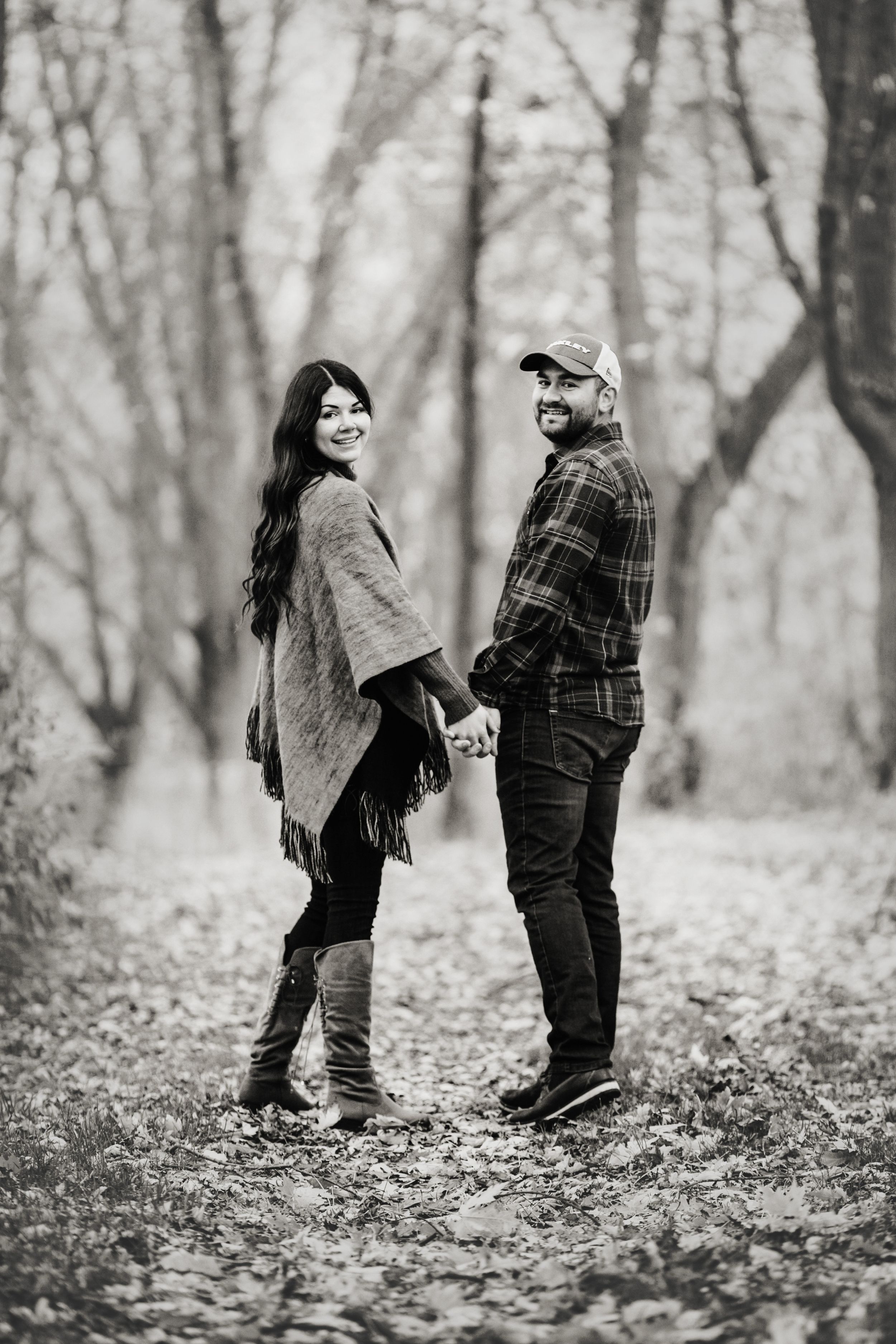 Fall Engagement Photos at Wildwood Conservation Area St.Marys Ontario by Shawn Van Daele