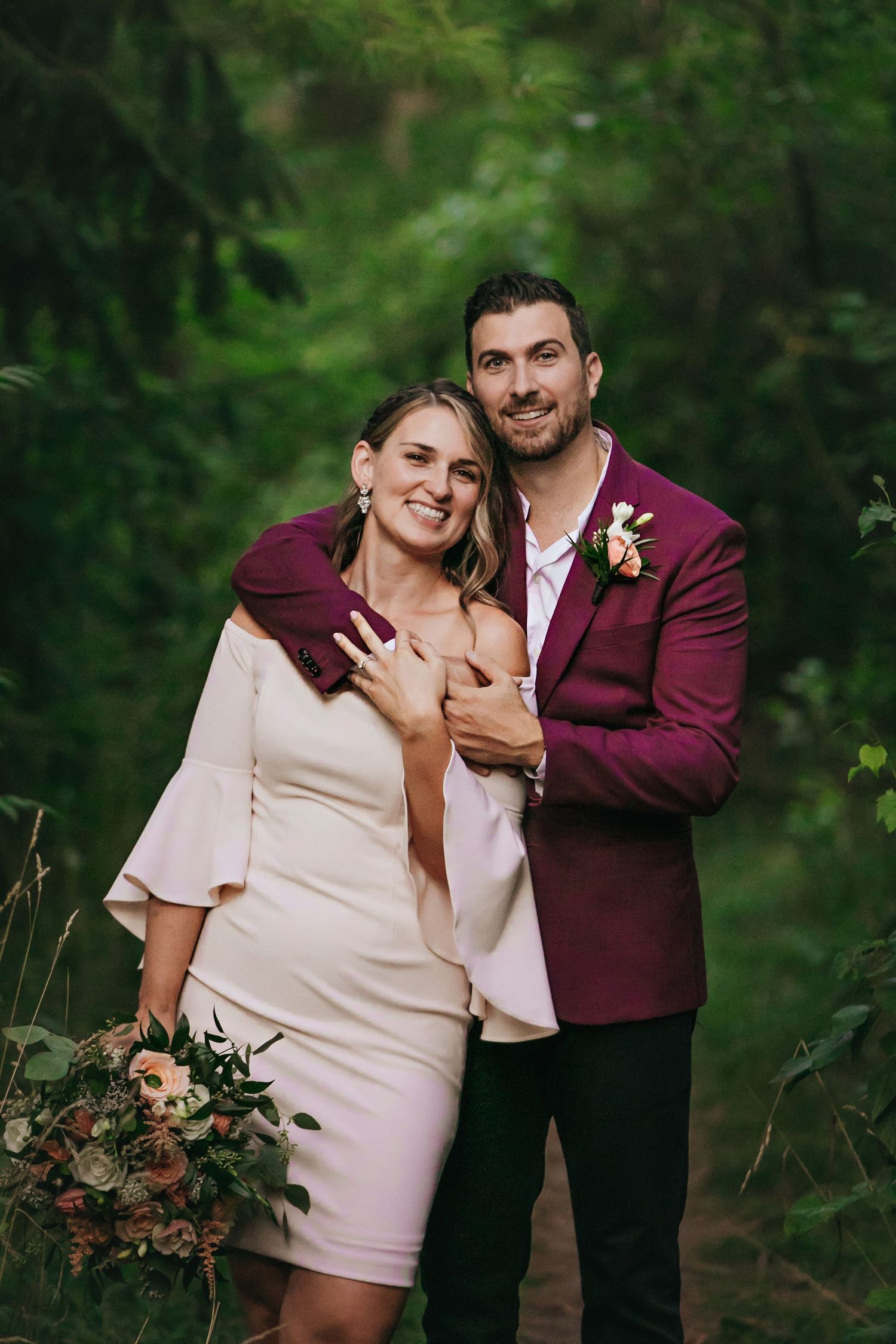 London Ontario Surprise Backyard Pop Wedding Photography by Shawn Van Daele