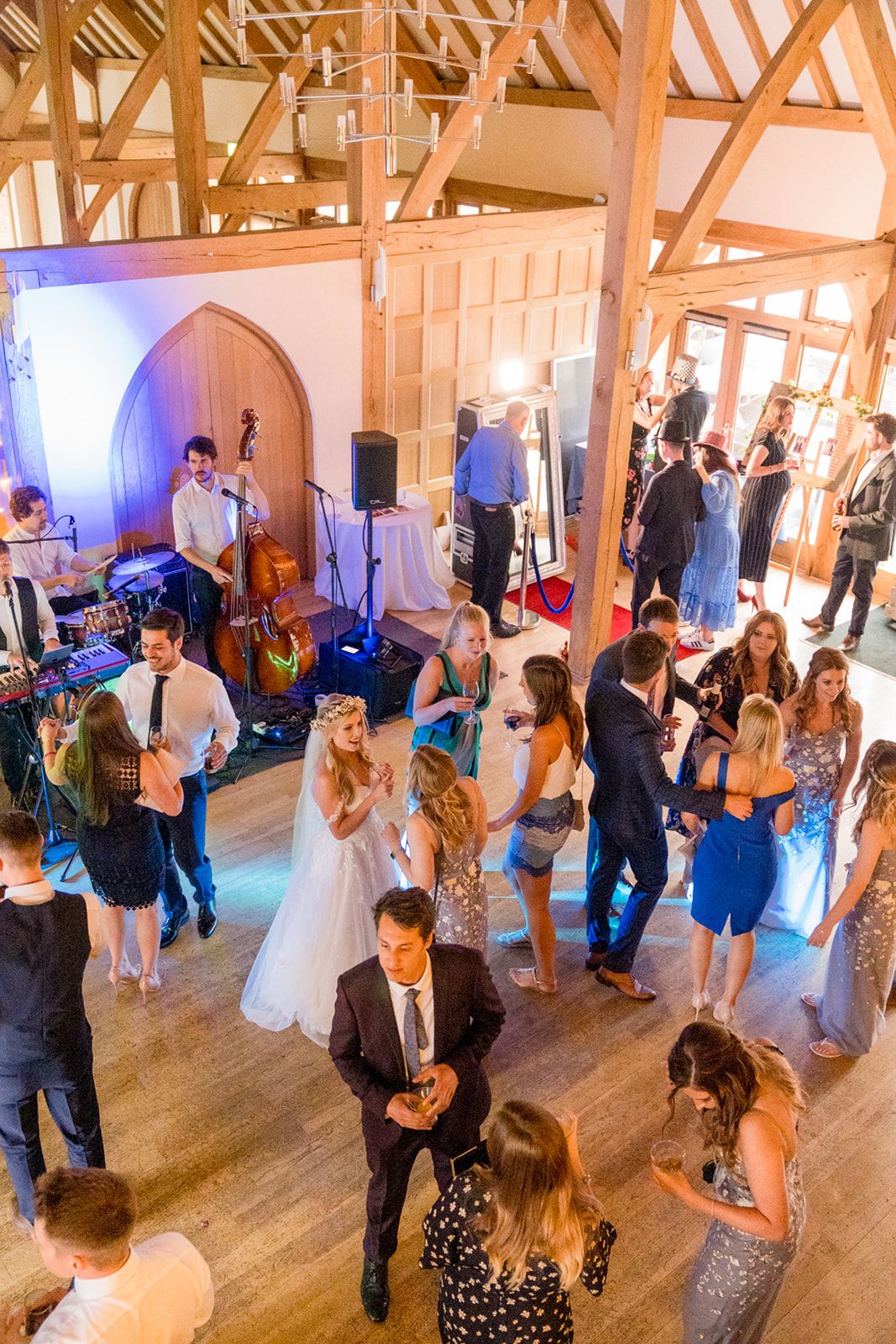 wedding party Rivervale Barn