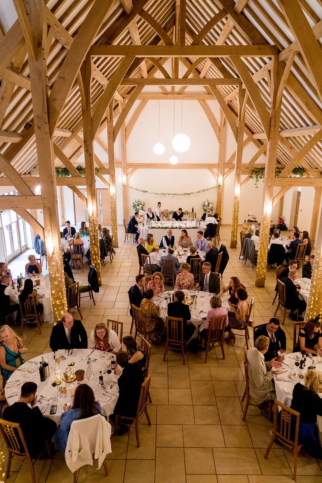 wedding breakfast at rivervale barn