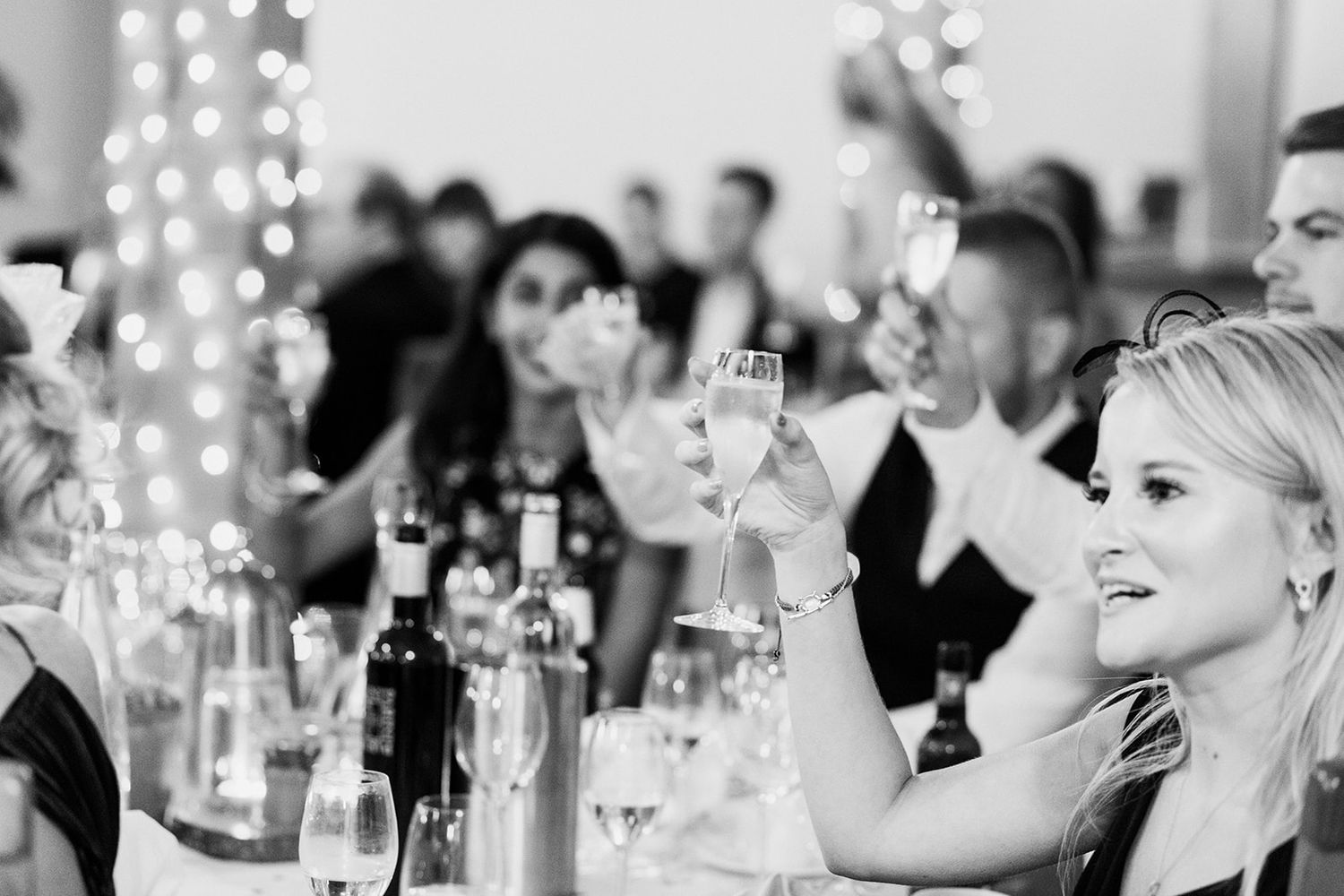 speeches reactions from guests