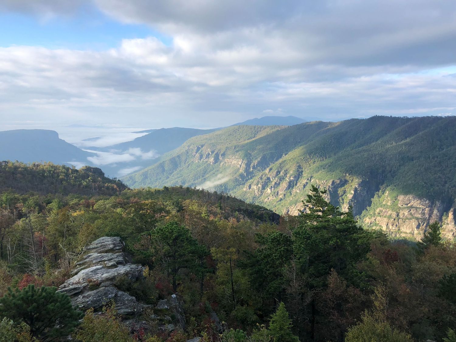 Linville Gorge in North Carolina.