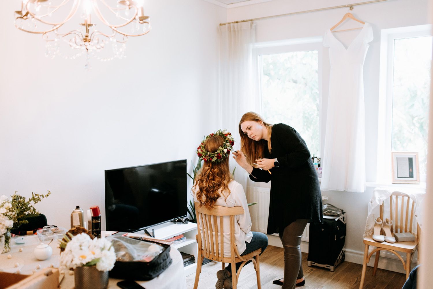 Kāzu rīts līgavas make-up Krista Zvirgzdiņa