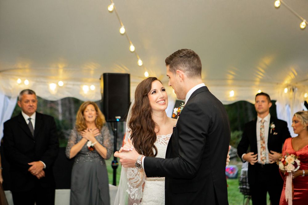 Wedding photography first dance