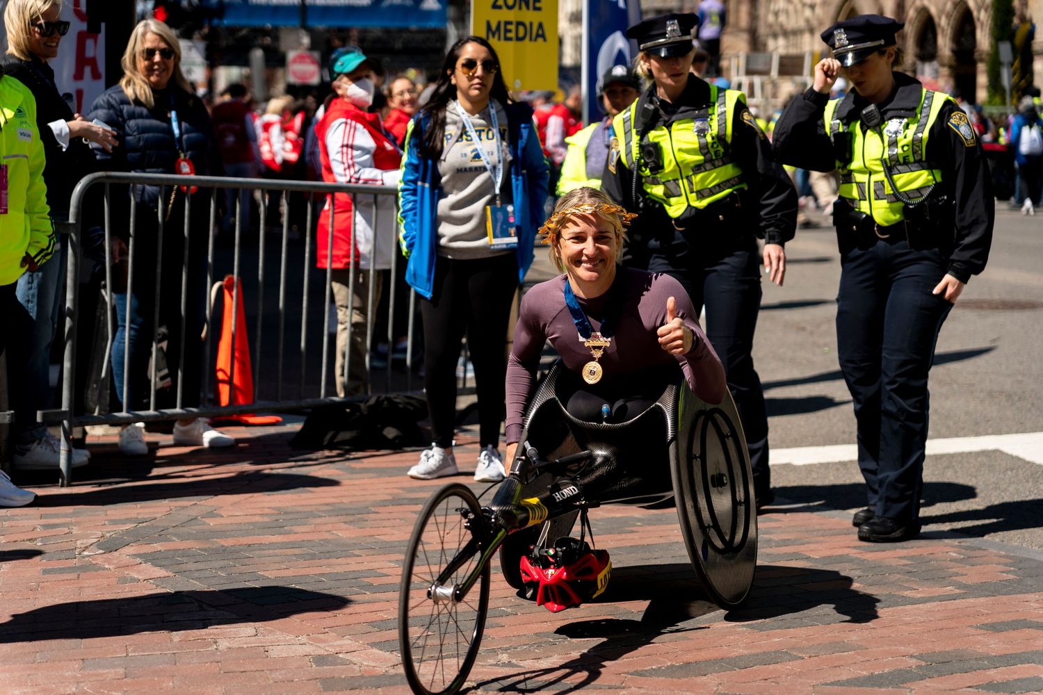 Boston Marathon 2022 - Darius Boamah