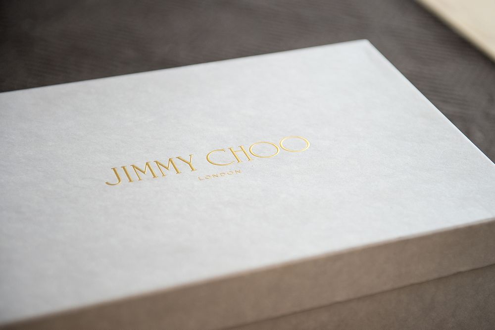 box of jimmy choo shoes