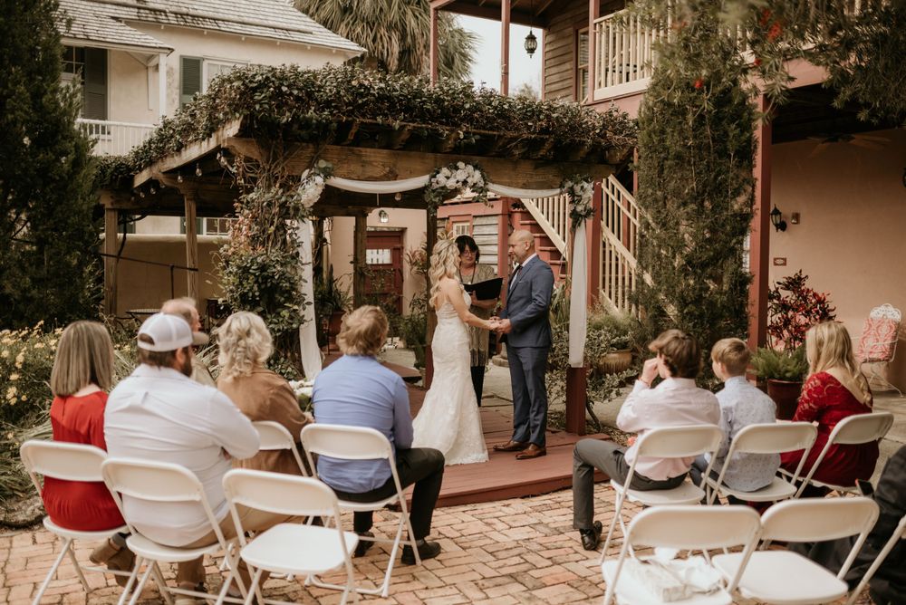 downtown St. Augustine Florida Elopement Venue Photographer