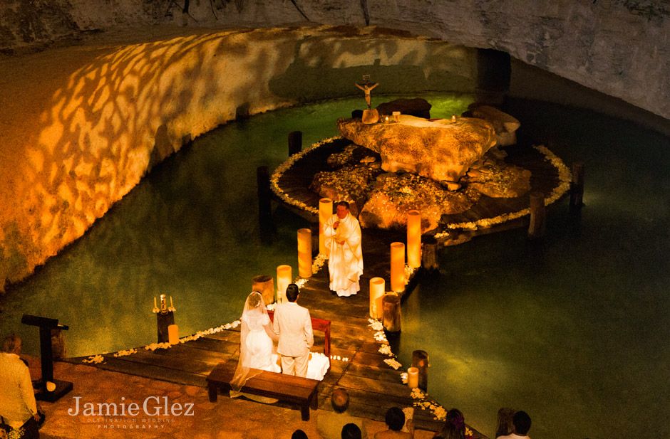 Xcaret chapel wedding photos 3