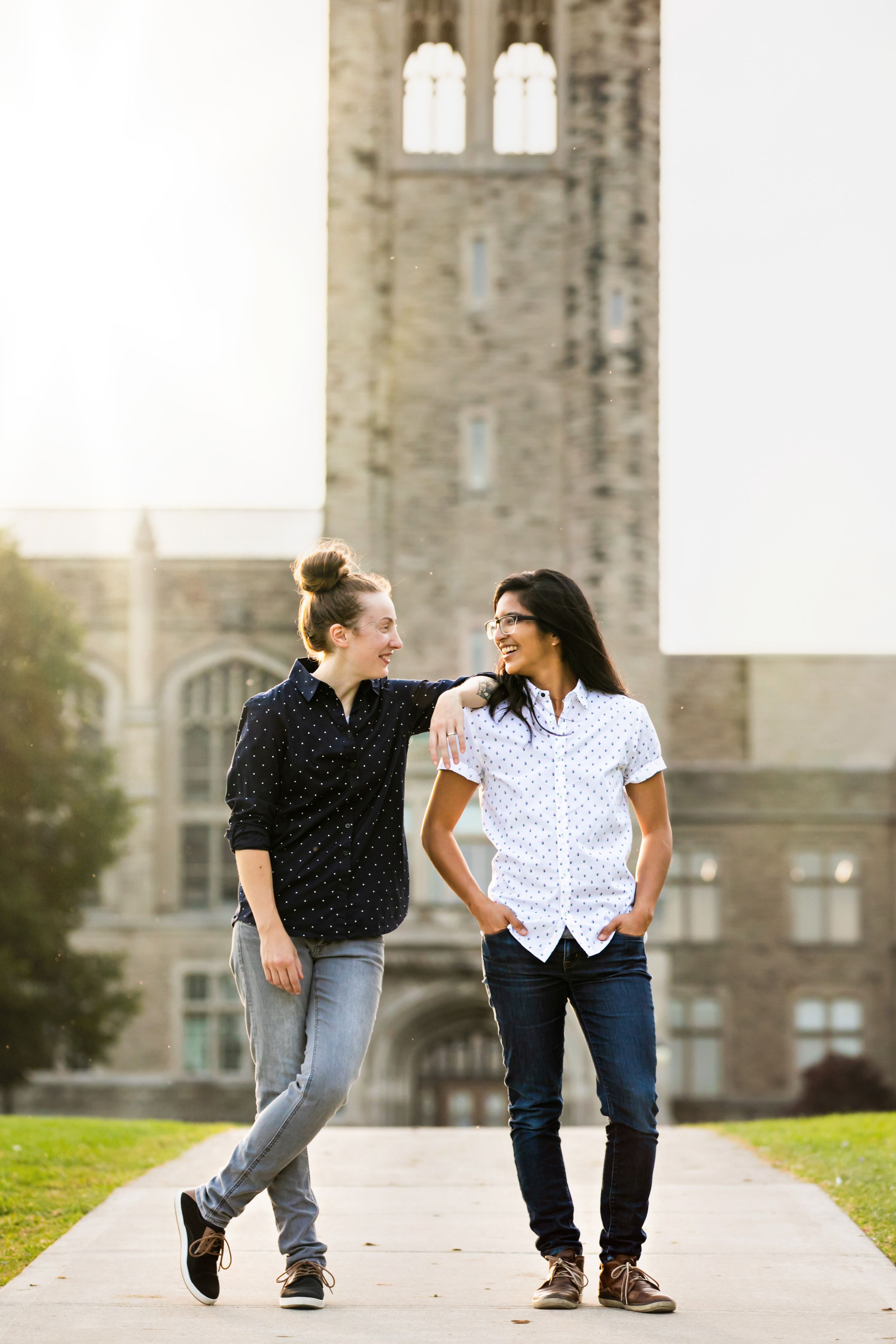 Western University UWO London Ontario Engagement Photos