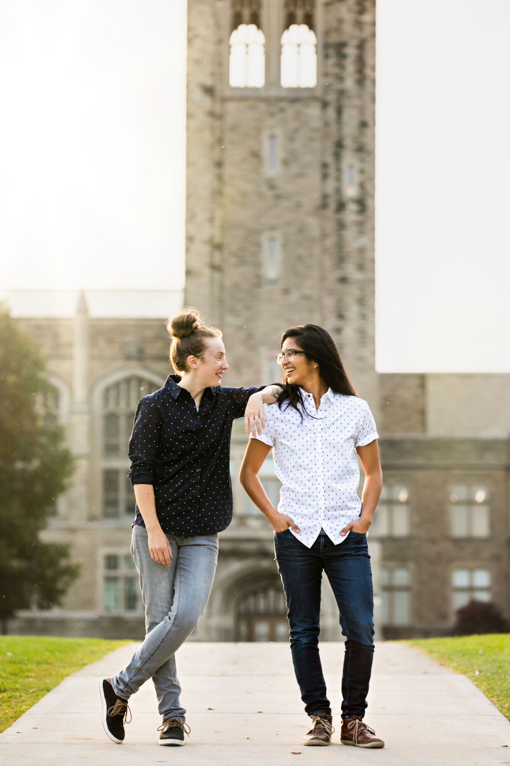 Western University UWO London Ontario Engagement Photos