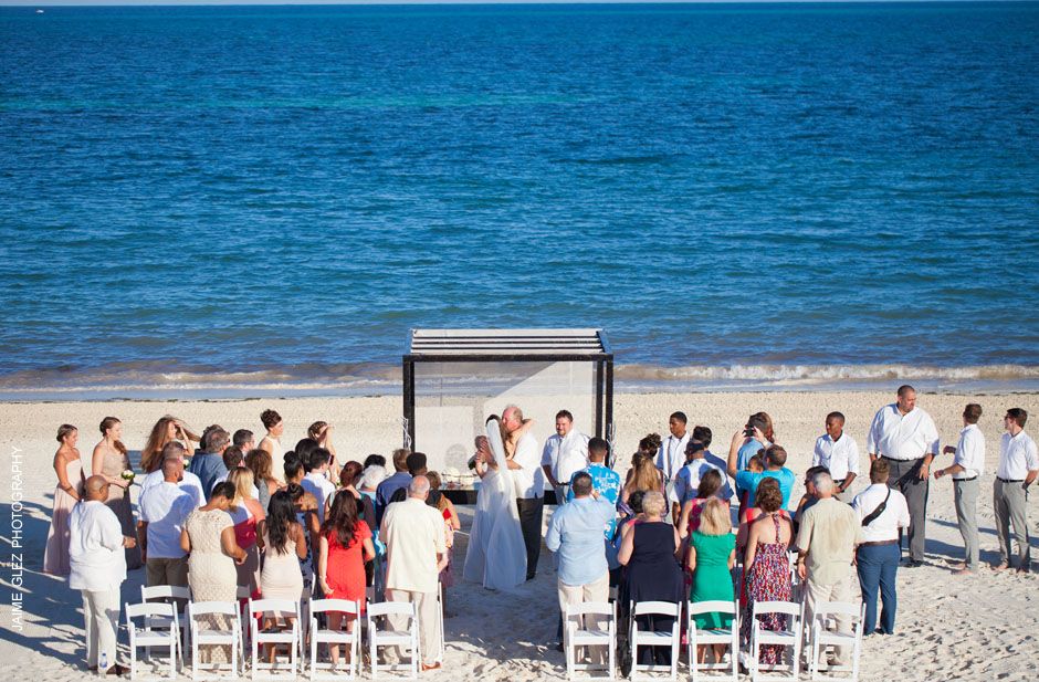 moon palace beach wedding 3