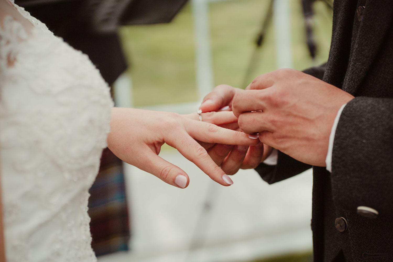 Exchanging of Rings Ceremony Tradition, Fife Wedding Photography