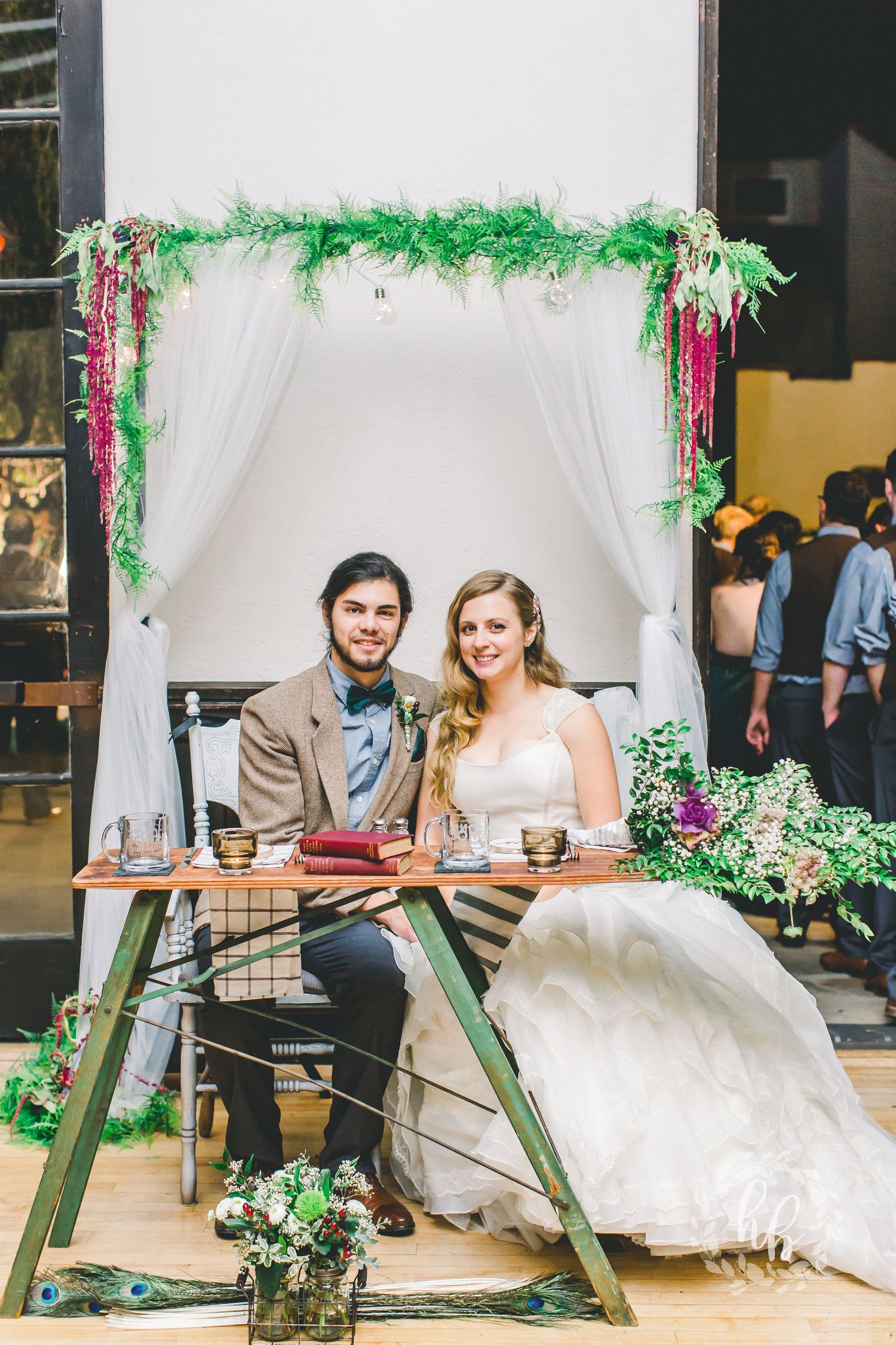 vintage DIY Pasadena church wedding photos wedding photographer