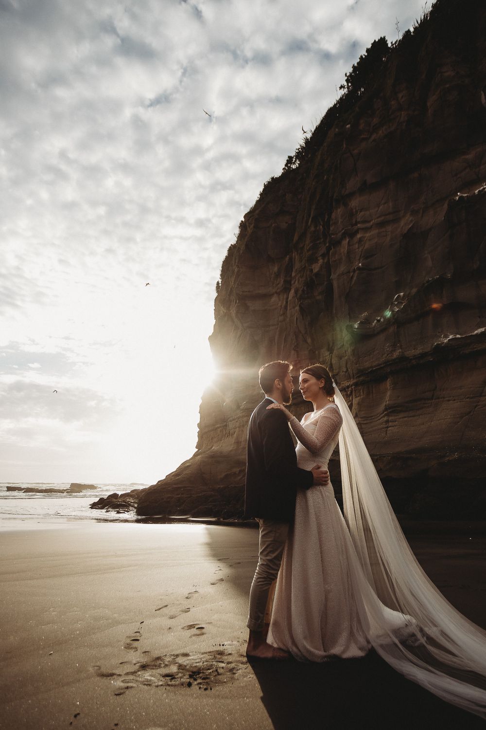 Sunset Wedding Photographs