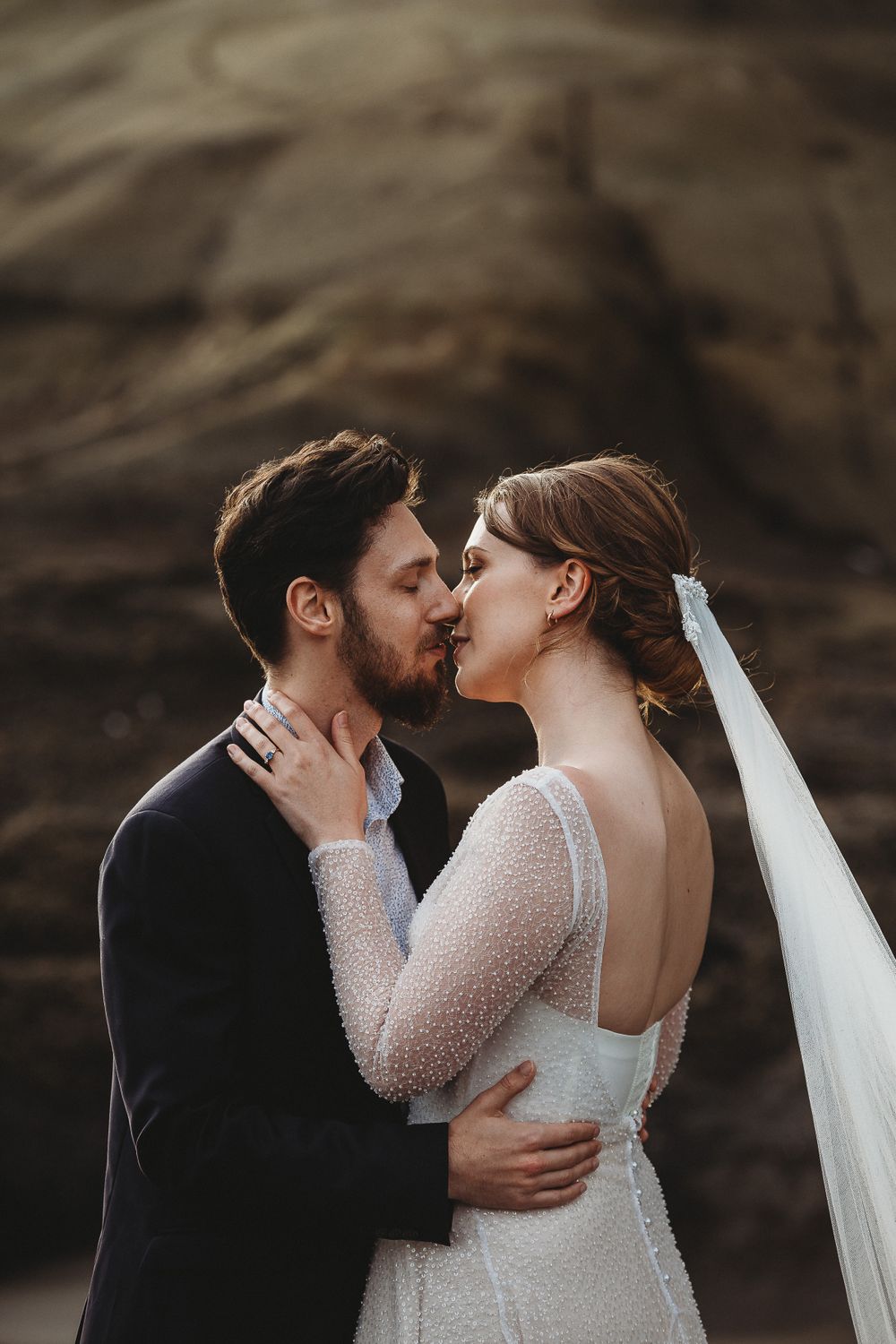 Wedding Couple by Coromandel Photographer