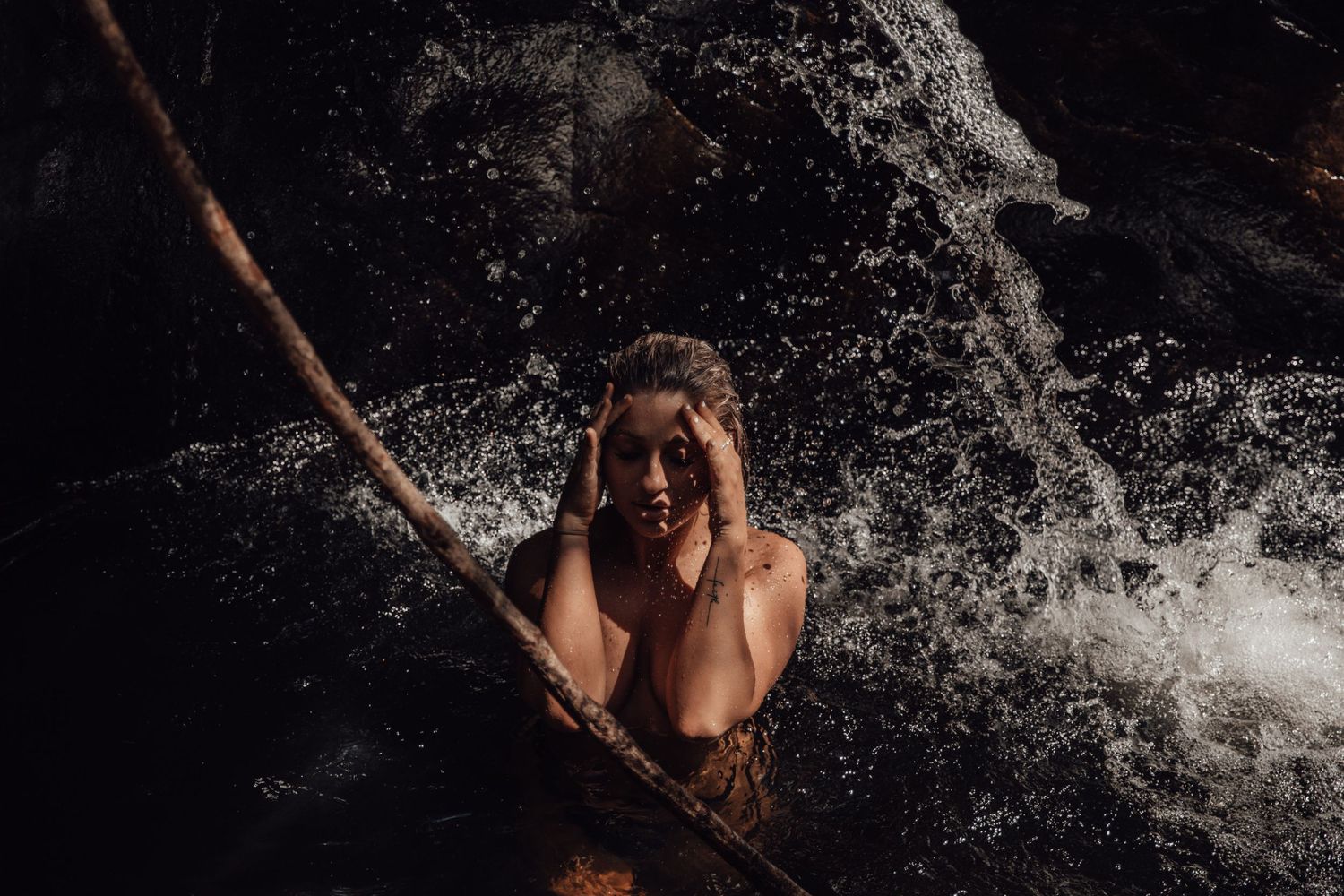 Gold Coast photographer Maternity family beach rainforest empowerment branding self love photoshoot