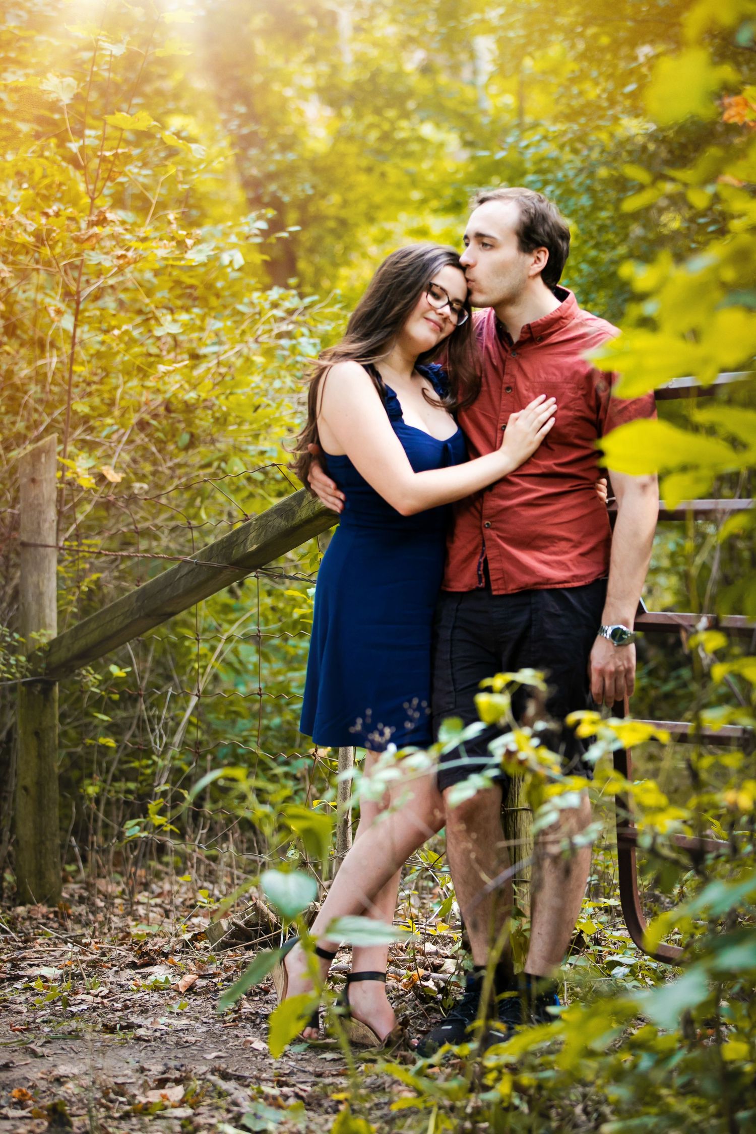 Sherman Falls Heritage Trail Ancaster Ontario Engagement Photos Shawn Van Daele