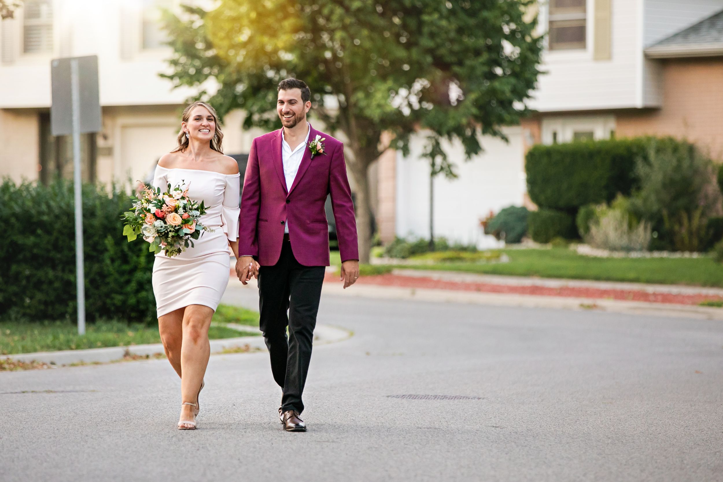 London Ontario Surprise Backyard Pop Wedding Photography by Shawn Van Daele