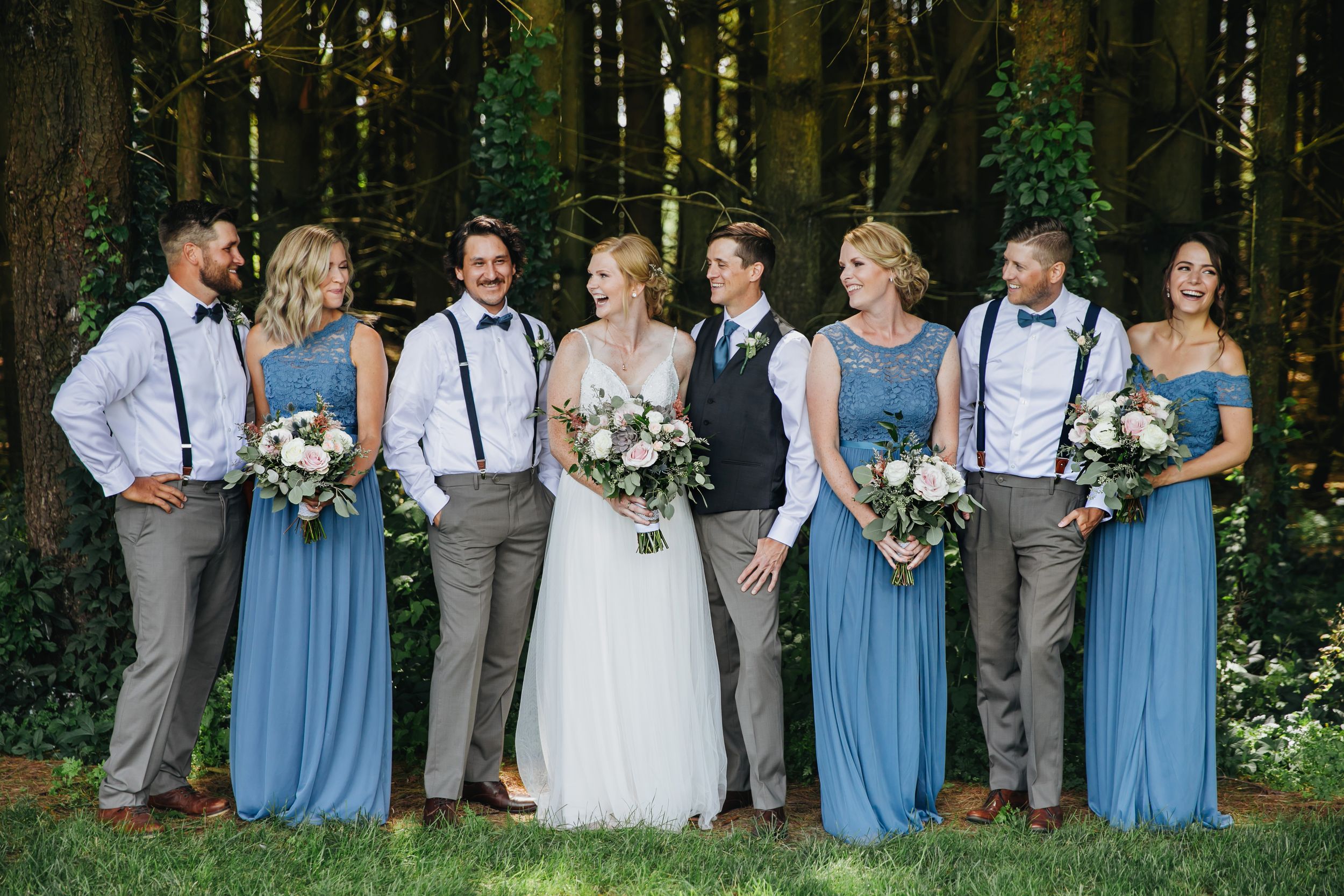 Charming rustic backyard wedding in Mount Brydges Ontario by London photographer Shawn Van Daele