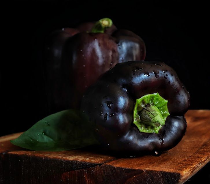 Purple Bell Peppers Foodtography Commercial Photography Print Download