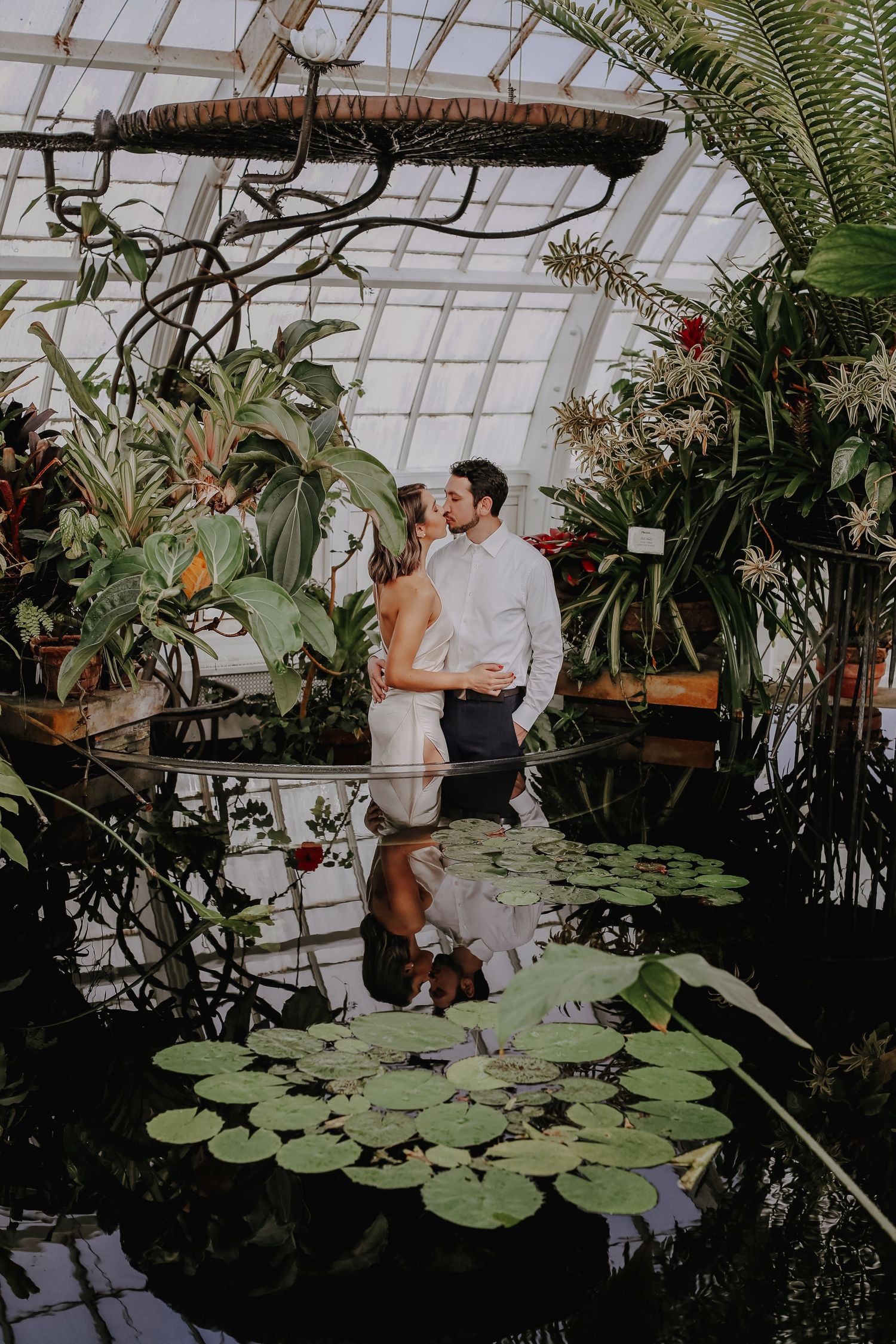 san francisco engagement session, conservatory of flowers engagement session, san francisco engagement photographer