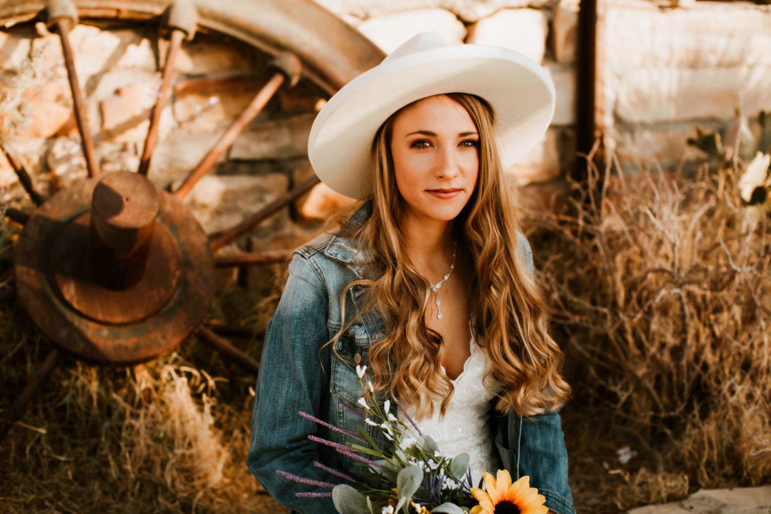 Bridal Portraits at Santa Elena Canyon in Big Bend by Cali Layton Photography, a Texas Wedding Photographer.