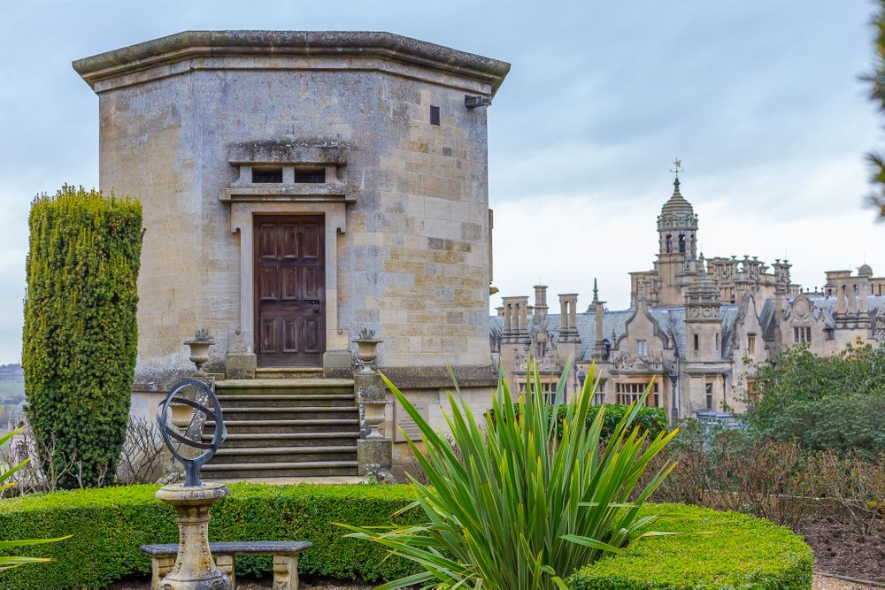Harlaxton Manor gardens, Grantham, Lincolnshire
