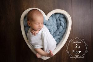 2020 Photo Contest 2nd Place Winner - Newborn Photographer Milton. Smile On Photography