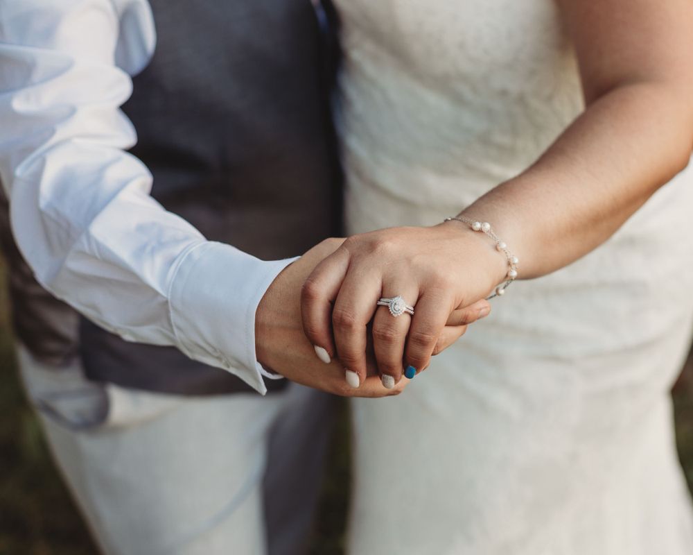Professional wedding photo - details