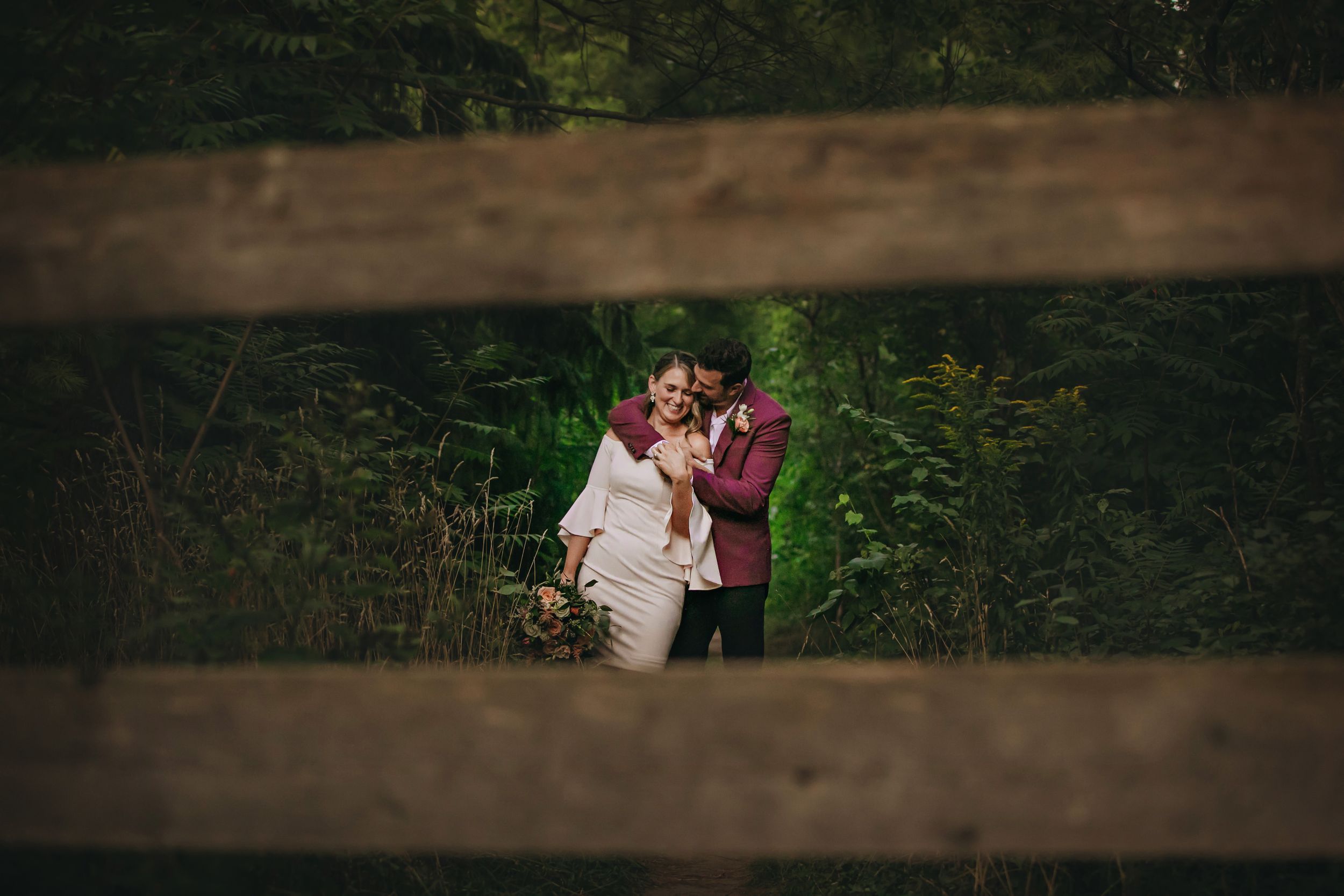 London Ontario Surprise Backyard Pop Wedding Photography by Shawn Van Daele