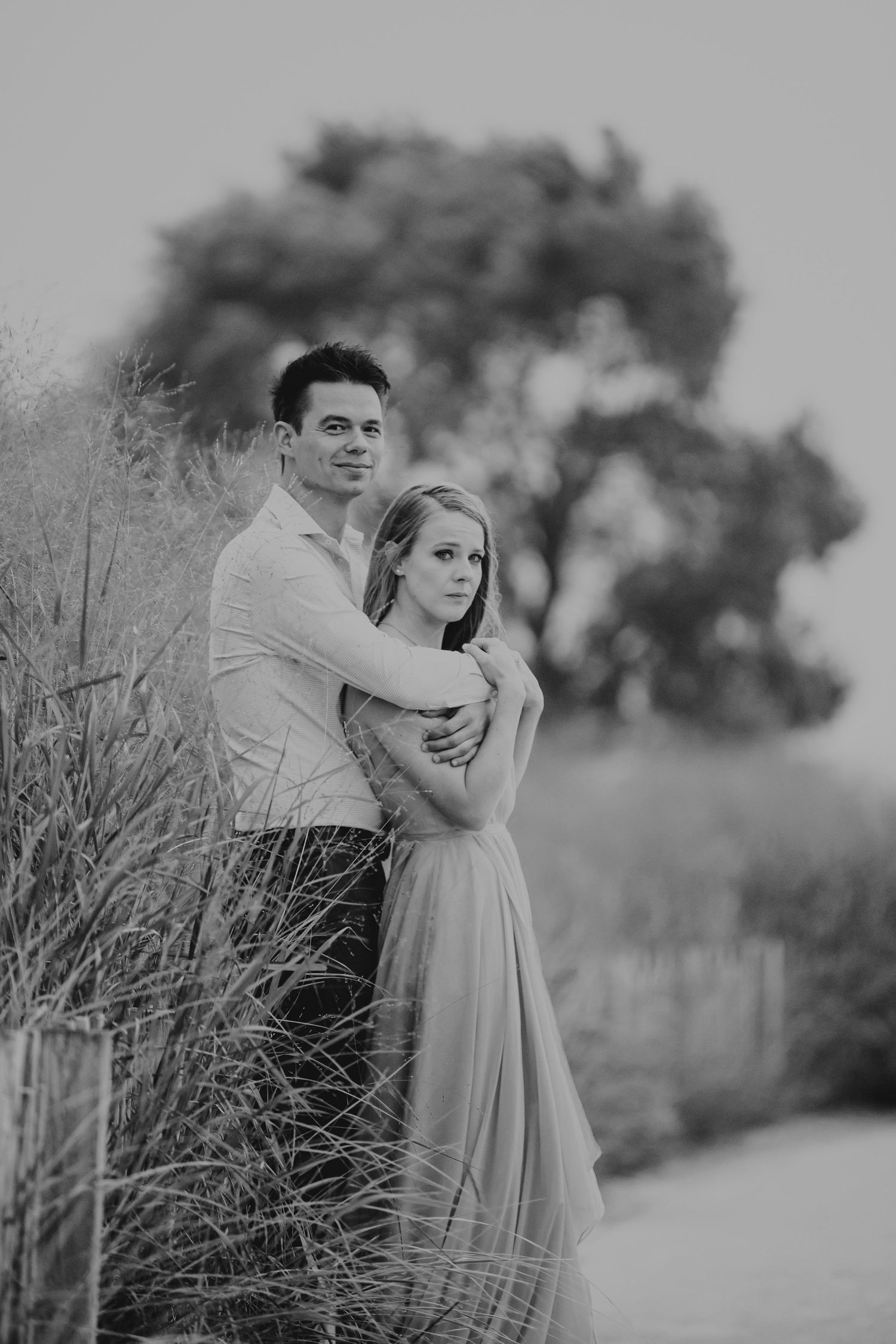 Grand Bend Beach Ontario engagement photos by Shawn Van Daele
