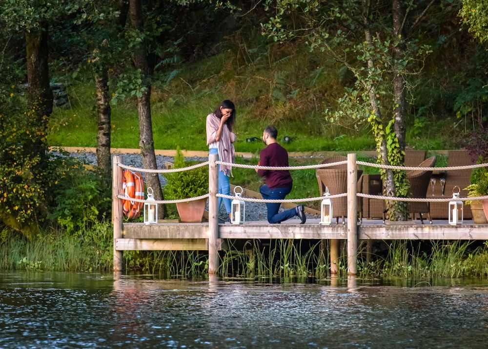 Secret proposal in Lake District near Windermere