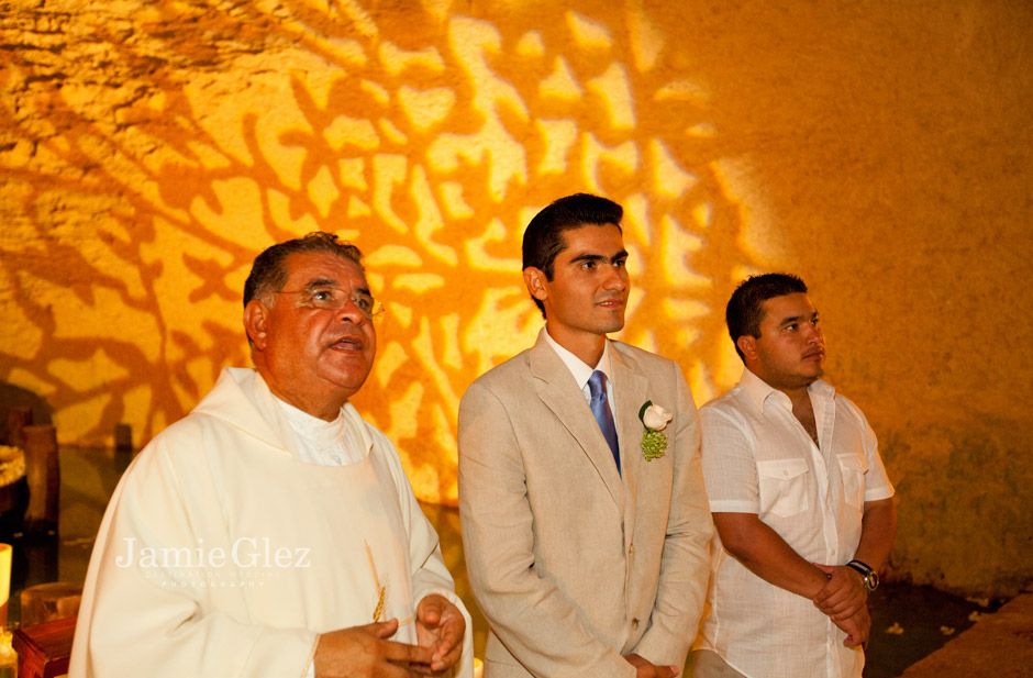 Xcaret chapel wedding photos 1