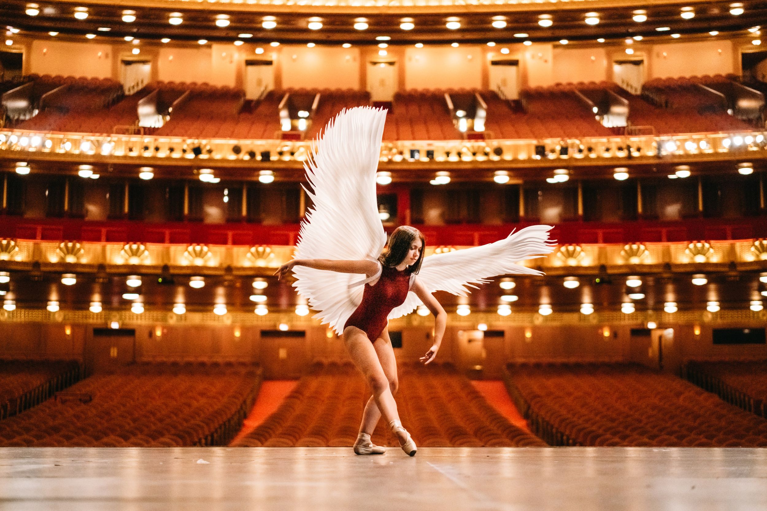 dance photography at chicago civic opera house