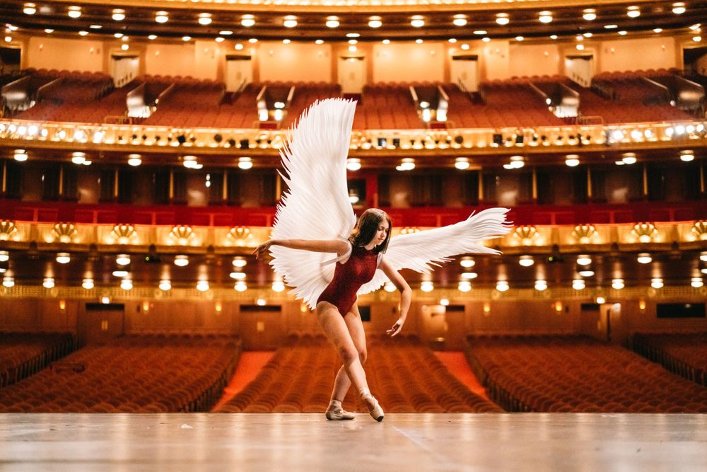 dance photography at chicago civic opera house