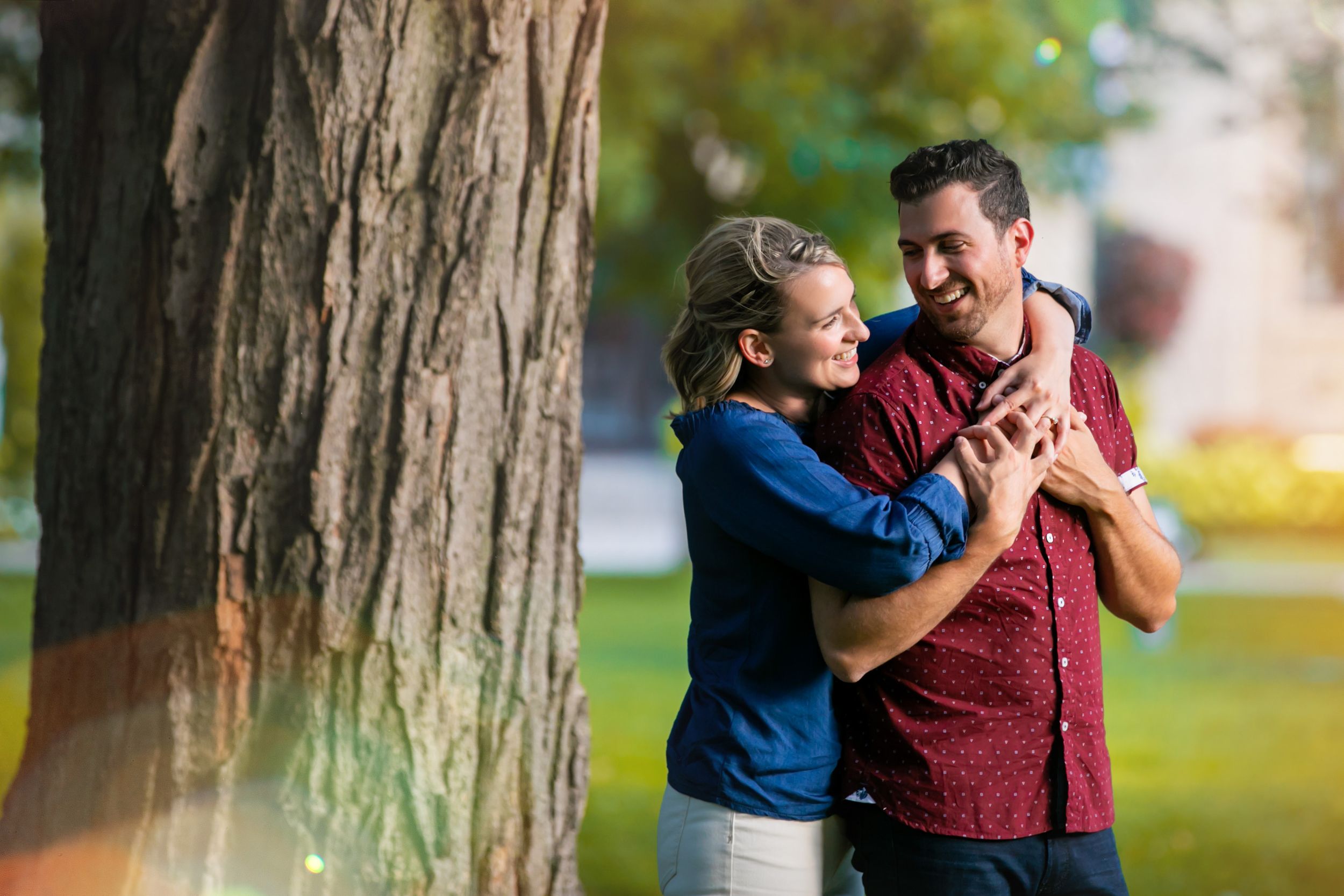 Downtown London Ontario Victoria Park Engagement Photos by Shawn VanDaele