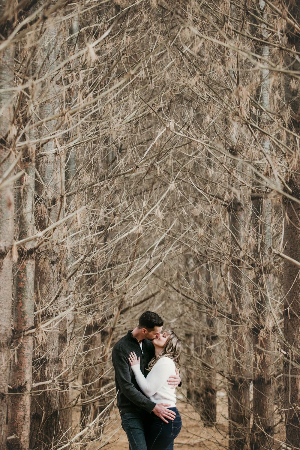 Fall engagement photos at Fanshawe Conservation Area London Ontario by photographer Shawn Van Daele