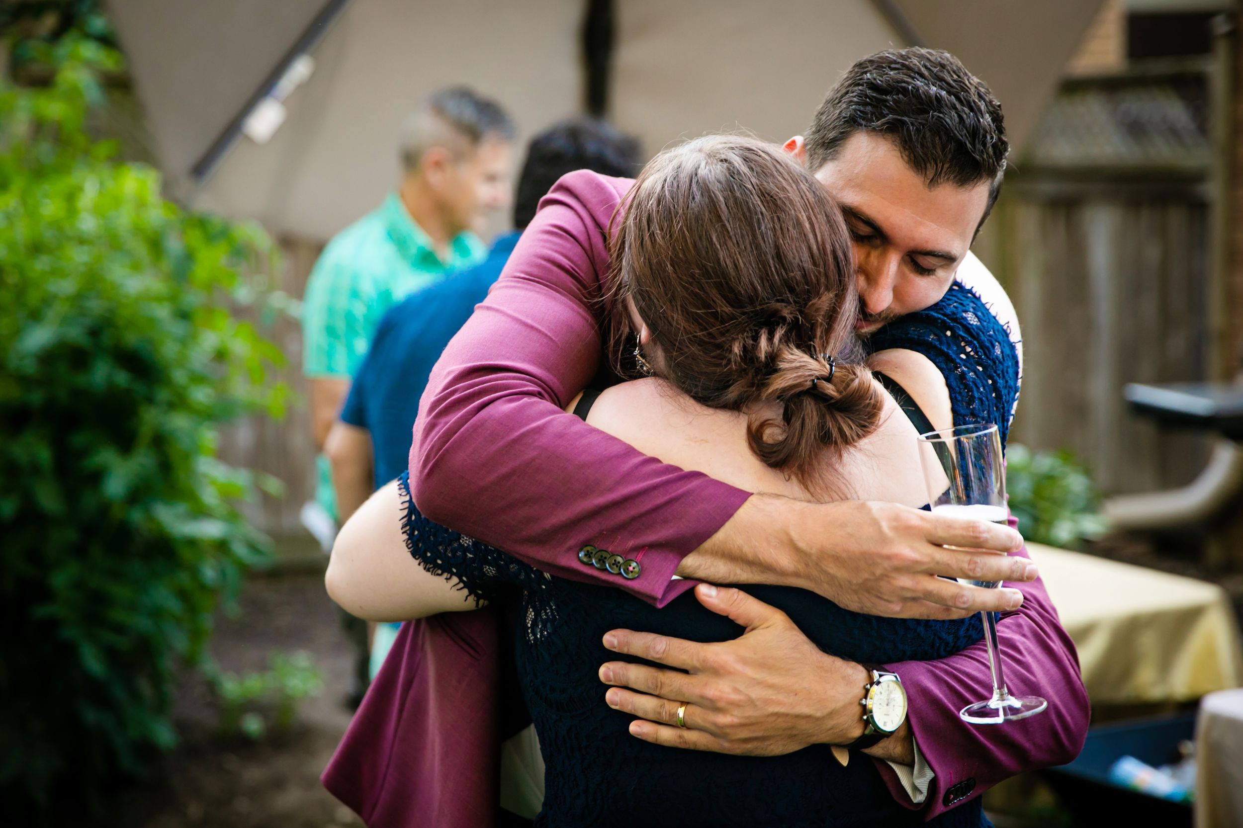 London Ontario Surprise Backyard Pop Wedding Photography by Shawn Van Daele