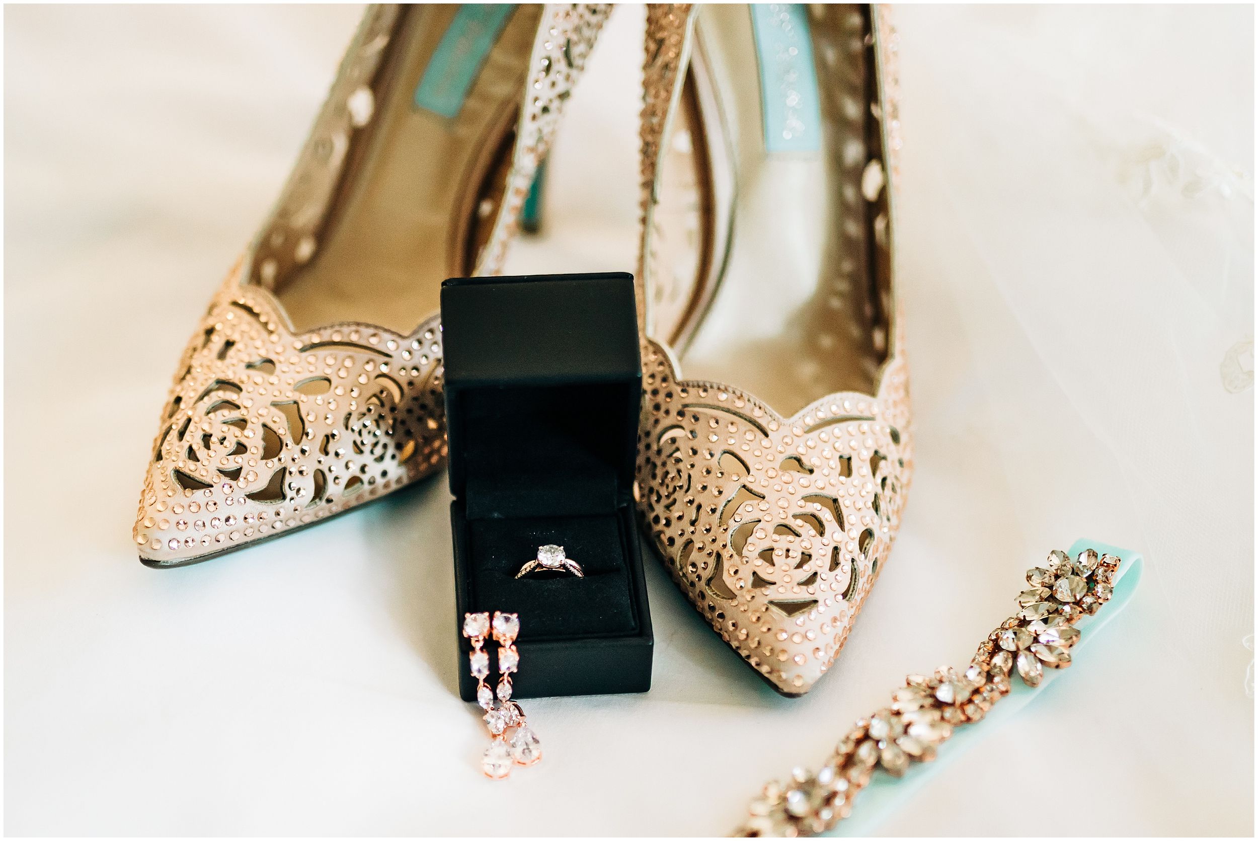Wedding Shoe Detail Photos
