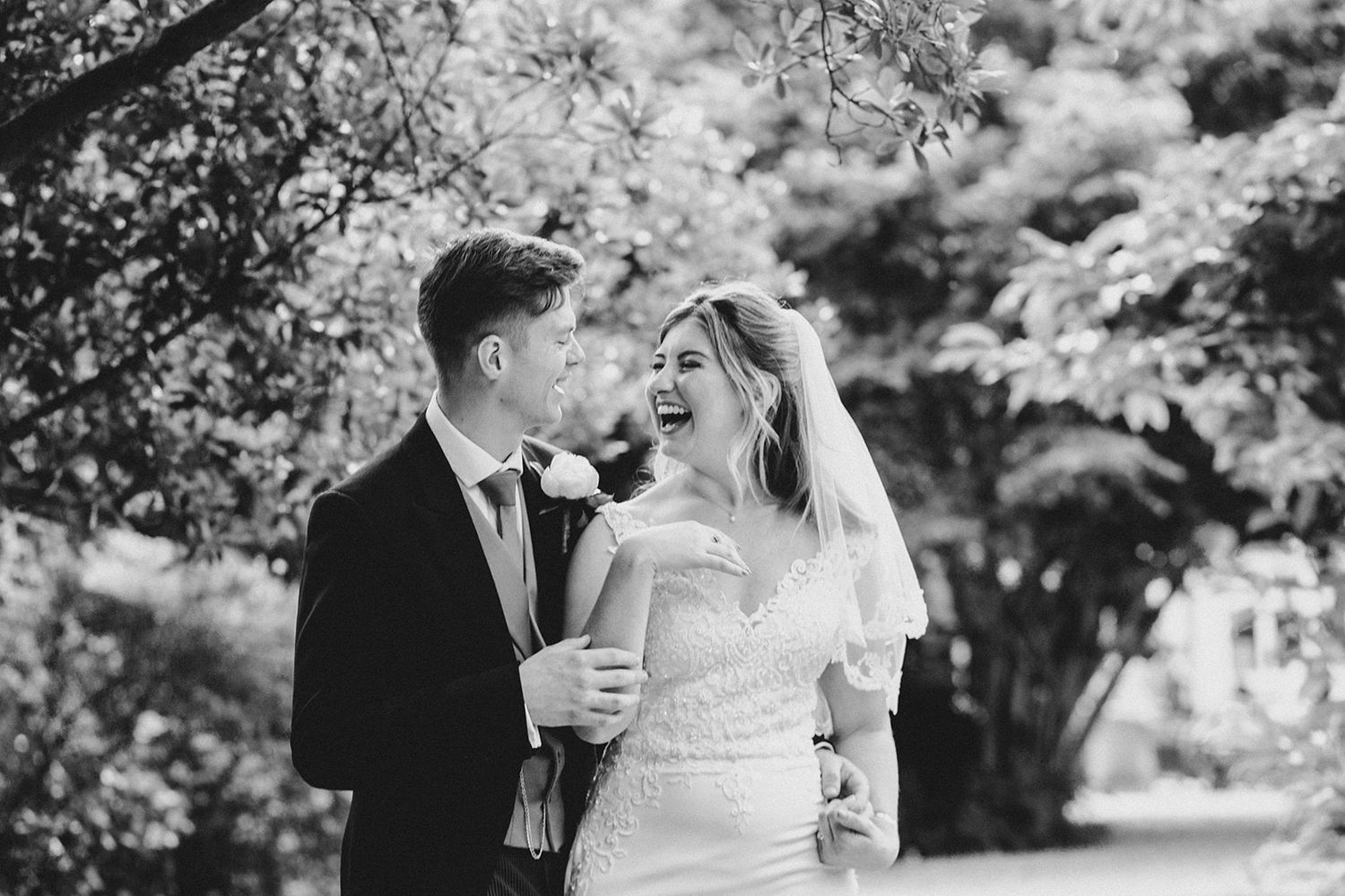 laughing couple