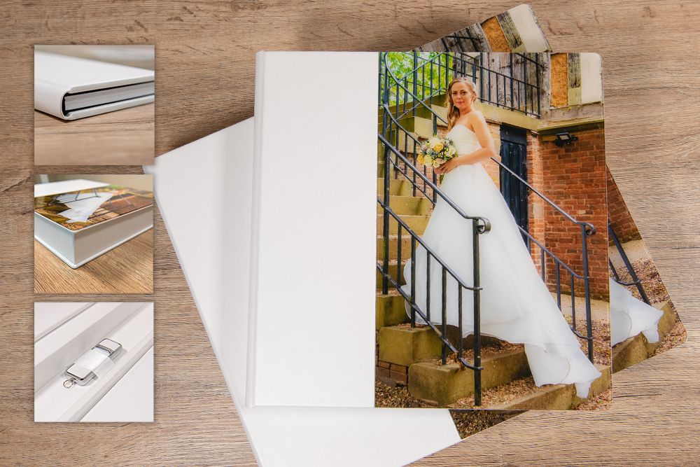 Complete leather wedding album package, Robert Nelson Wedding Photography