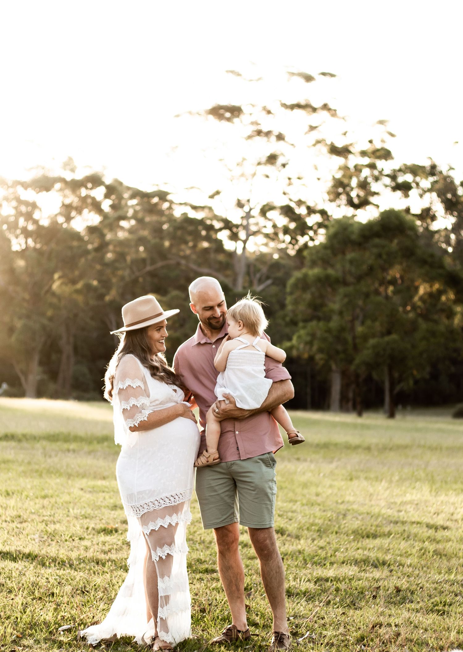 Family Maternity Photography - Worrowing Estate Jervis Bay NSW- Shoalhaven and Jervis Bay Maternity Photographer -Claire Frances Photography
