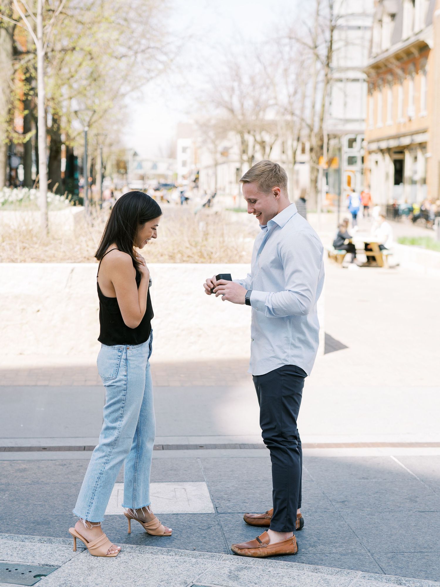 Iowa City, Iowa proposal in downtown Iowa City at the ped mall