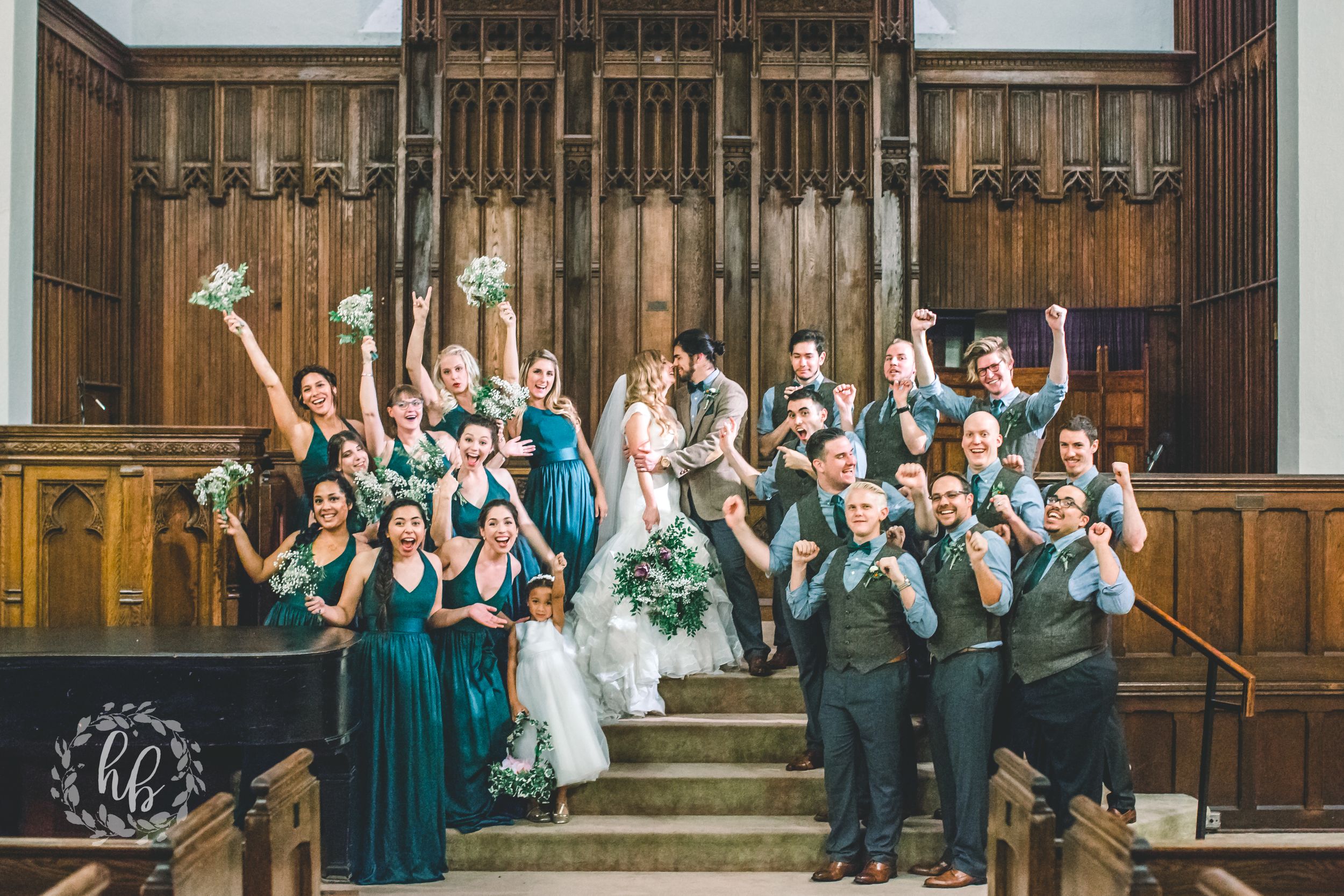 vintage DIY Pasadena church wedding photos wedding photographer