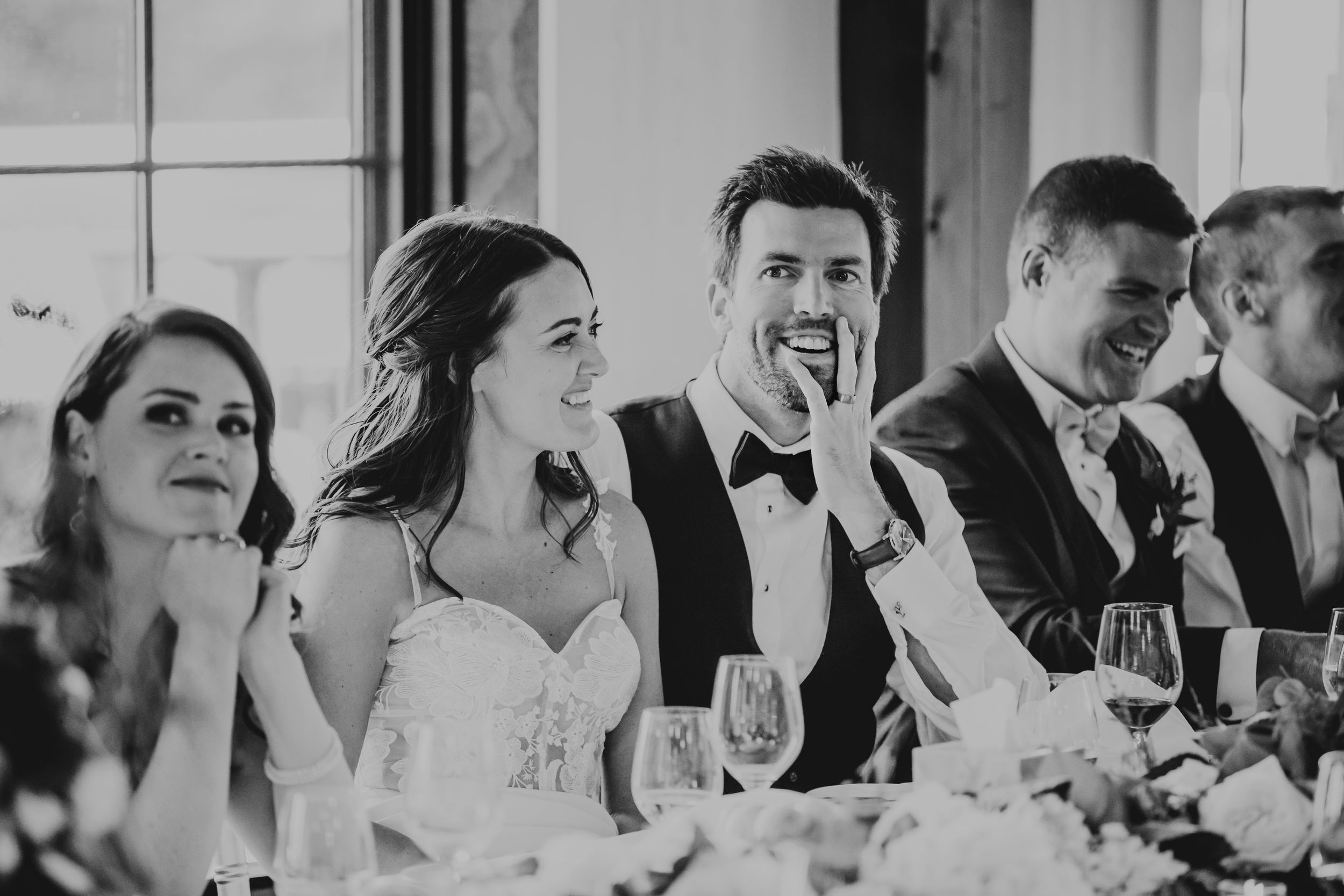 Whistle Bear Golf Club Rose Room Reception Wedding Photos