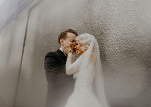 romantic bride and groom photography in los angeles