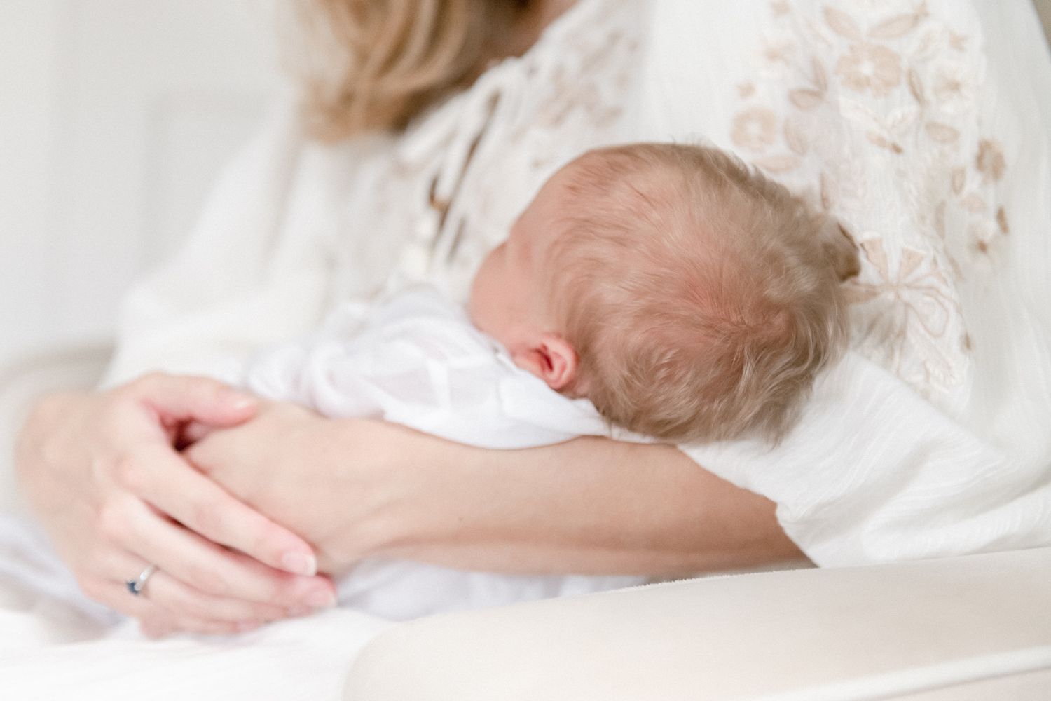 Newborn hair swirl