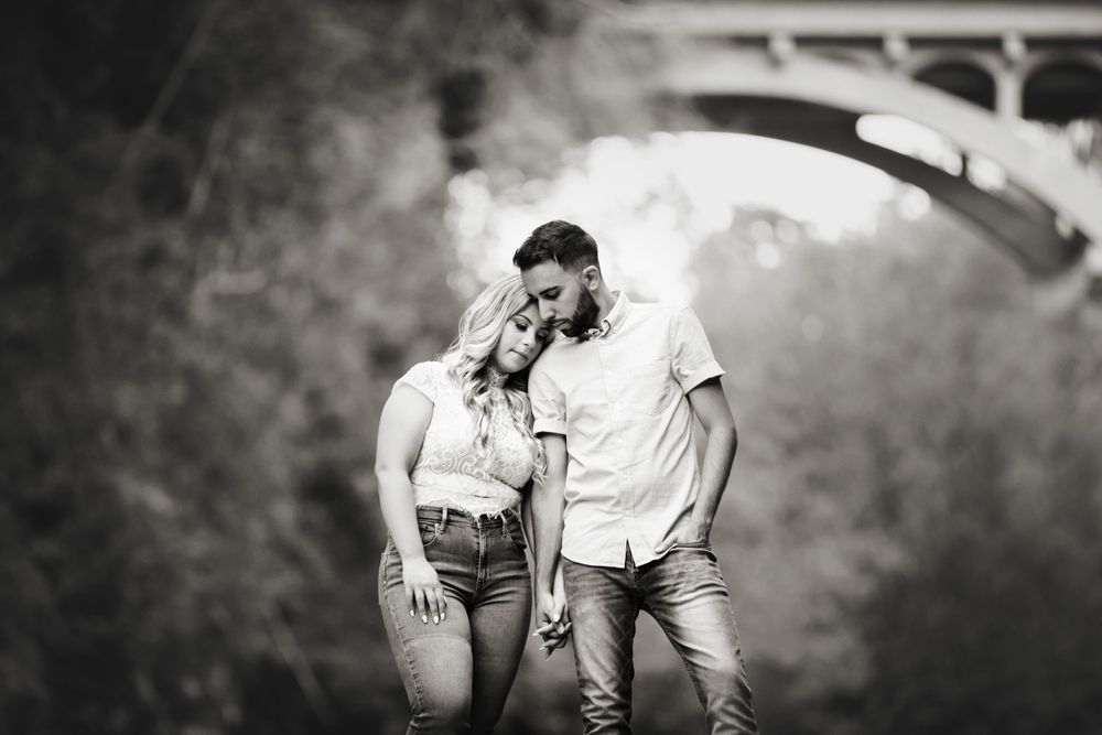 Elora Gorge Ontario Spring Summer Engagement Photos by Shawn Van Daele