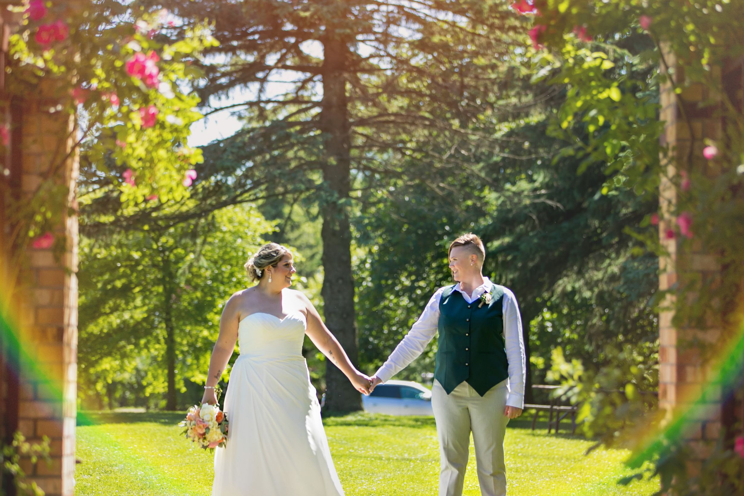 London Ontario Civic Gardens Wedding Photos