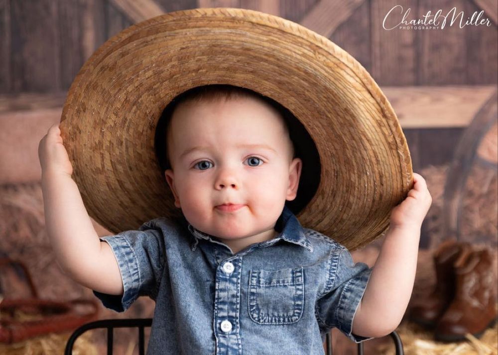 cake smash cowboy